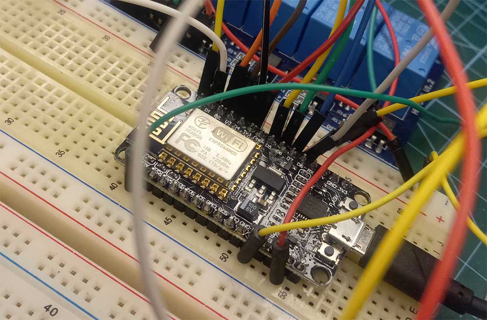 NodeMCU yakın çekim